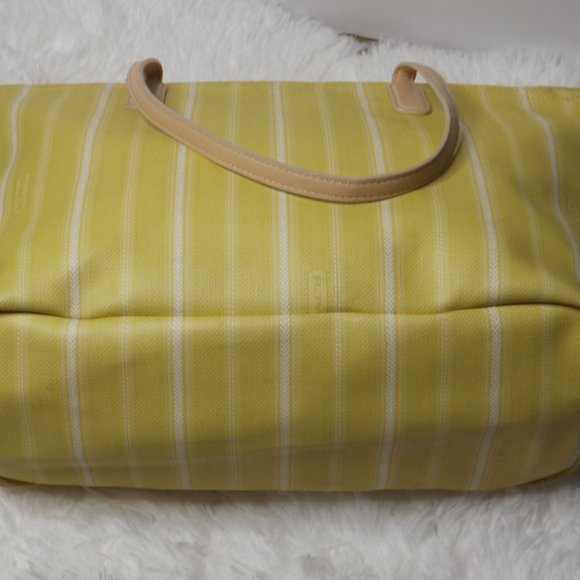 Coach Legacy Weekend Ticking Stripe Large Bag - Picture 5 of 12